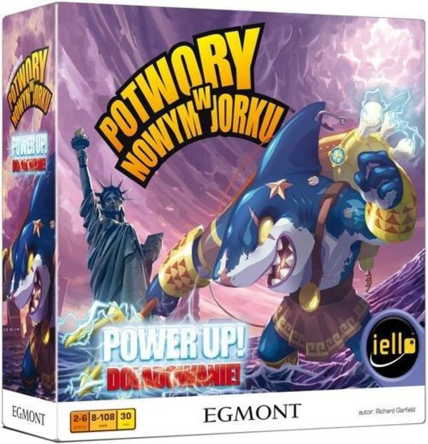 Gra Potwory w Nowym Jorku : Power Up (Doładowanie) Dodatek (nowa edycja)