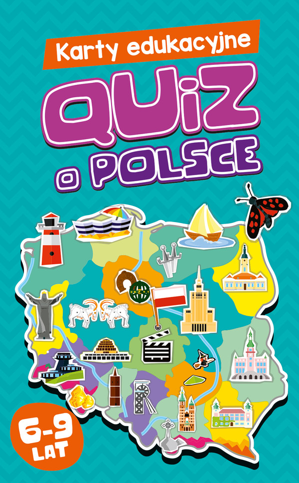 Quiz o Polsce Karty edukacyjne