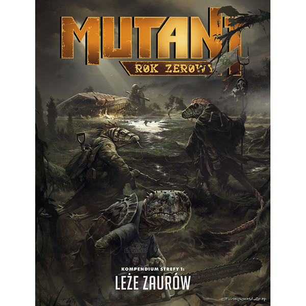 Gra RPG Mutant: Rok Zerowy - Kompendium Strefy 1: Leże Saurian