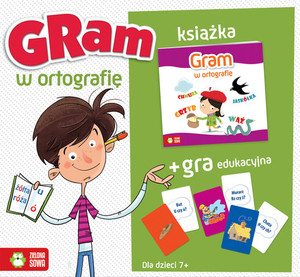 GRAM w ortografię Książka + gra edukacyjna