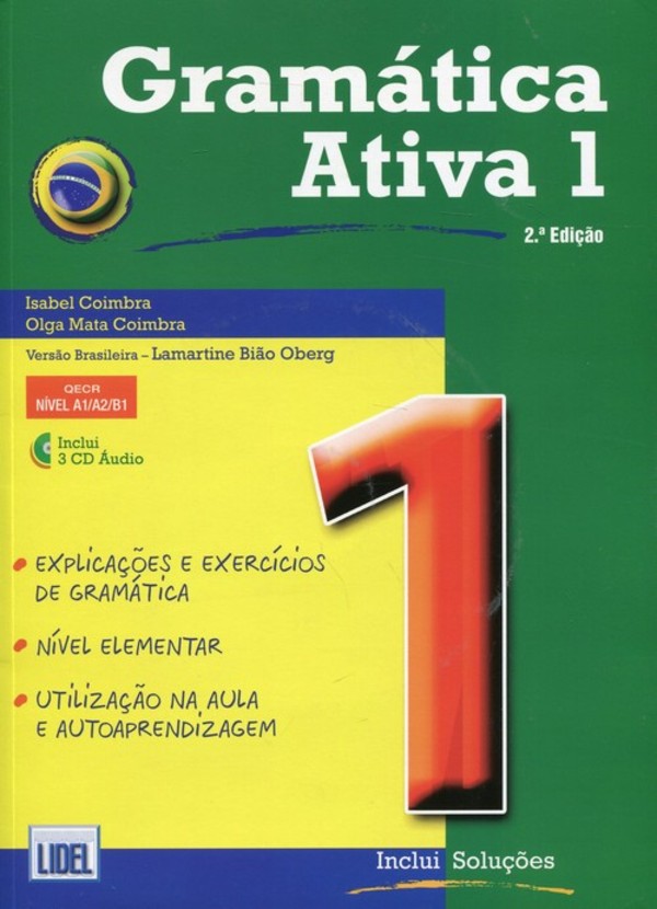 Gramatica Ativa 1. Książka + 3CD Wersja brazylijska