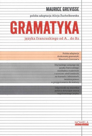 Gramatyka języka francuskiego od A... do B2