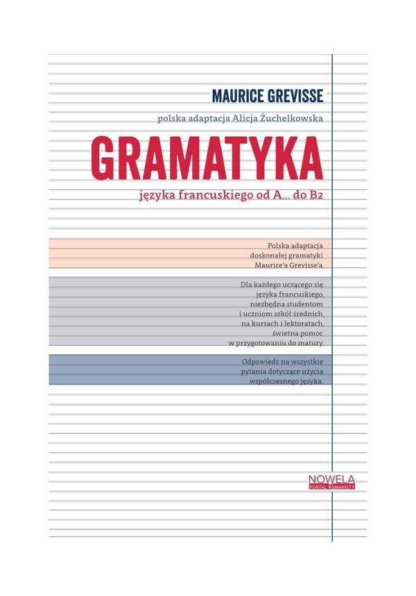 Gramatyka języka francuskiego od A... do B2 - mobi, epub, pdf