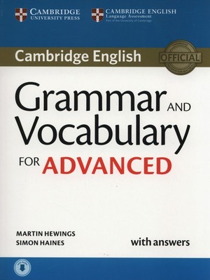 Grammar and Vocabulary for Advanced. Book + Answers + Audio (z kluczem) (2015)