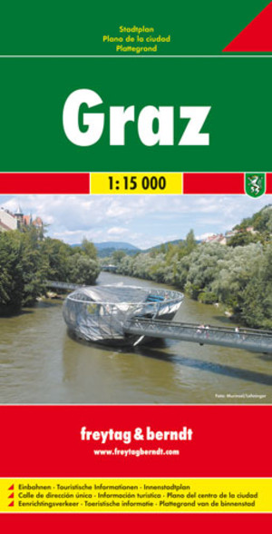 Graz Stadtplan / Graz Plan miasta Skala 1:15 000