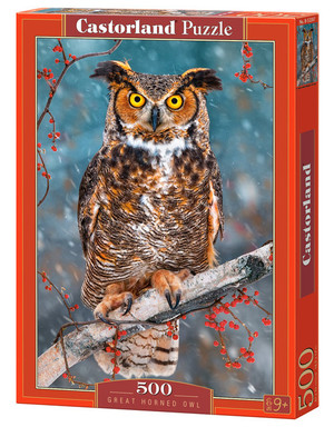 Puzzle Great Horned Owl 500 elementów