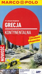 Grecja Kontynentalna Przewodnik + atlas drogowy Marco Polo