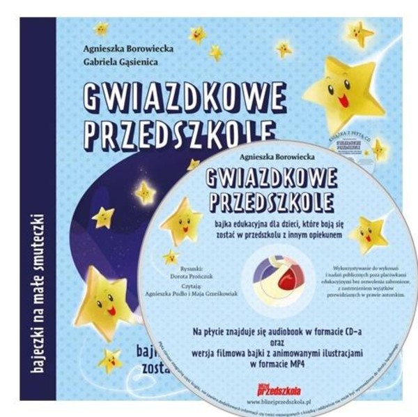 Gwiazdkowe przedszkole - Film animowany + audiobook + książeczka Audiobook CD Audio