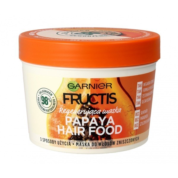 Hair Food Papaya Maska do włosów regenerująca