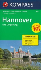 Hannover und Umgebung / Hannover i okolice Mapa turystyczna Skala: 1:50 000