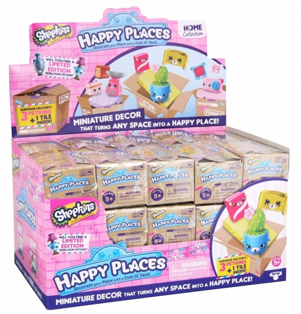 Happy Places Shopkins 3 figurki