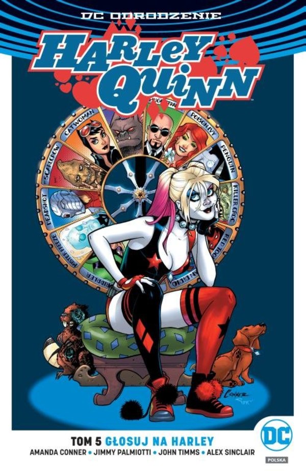 Harley Quinn Tom 5: Głosuj na Harley DC Odrodzenie