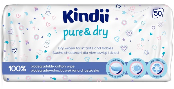 Pure & Dry Suche chusteczki dla niemowląt i dzieci