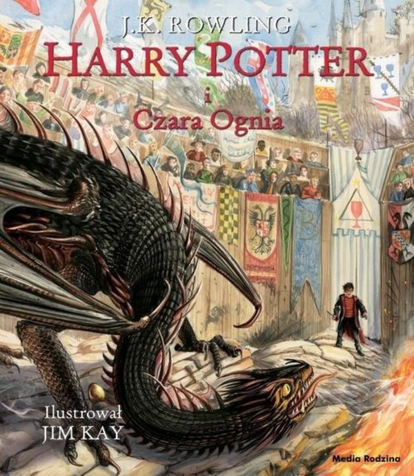 Harry Potter i Czara Ognia wydanie ilustrowane
