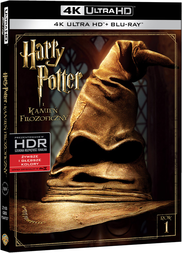 Harry Potter i Kamień Filozoficzny (4K Ultra HD)