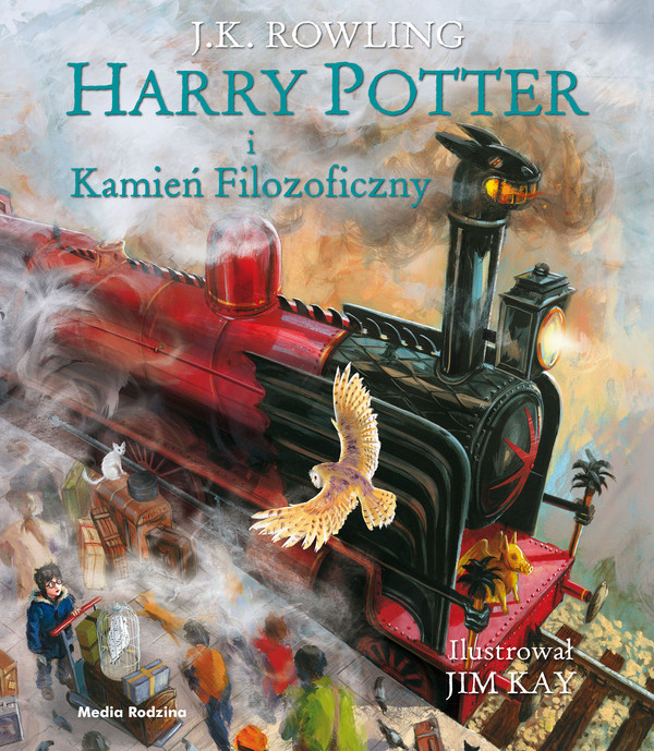 Harry Potter i kamień filozoficzny Ilustrowane nowe wydanie