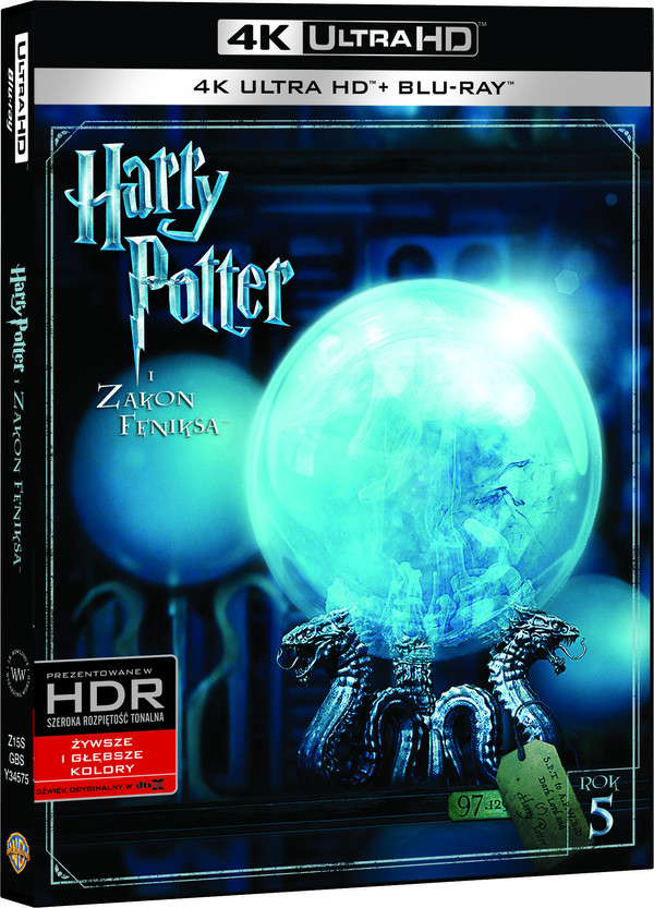 Harry Potter i Zakon Feniksa (4K Ultra HD)
