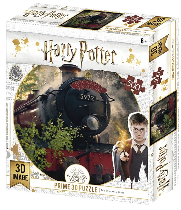 Puzzle Harry Potter: Magiczne puzzle - Hogwart Express 500 elementów