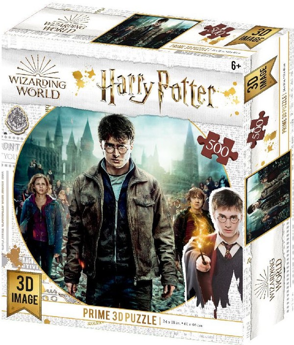 Puzzle Harry Potter: Magiczne puzzle - Złota Trójka 500 elementów