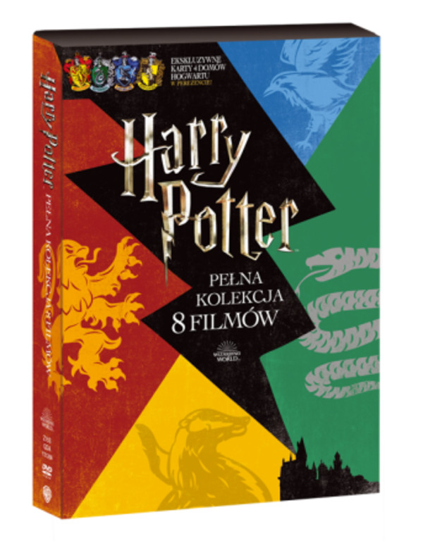 Harry Potter. Pełna Kolekcja 8 Filmów Edycja Specjalna z kartami