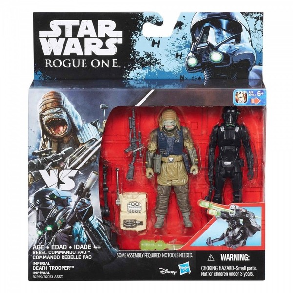 Gwiezdne Wojny Star Wars Figurki Death Trooper i Command Pao 10 cm B7259