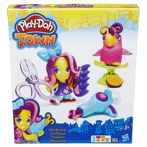 Play-Doh Town Fryzjer i szalona papuga B5973