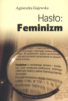 Hasło: feminizm
