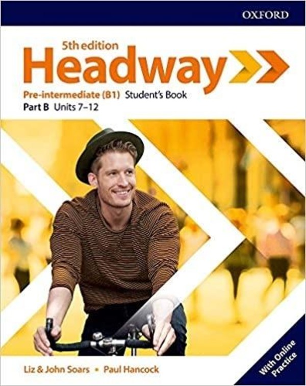 Headway 5th edition Pre-Intermediate. Student`s Book Podręcznik + Online Practice do języka angielskiego dla liceum i technikum