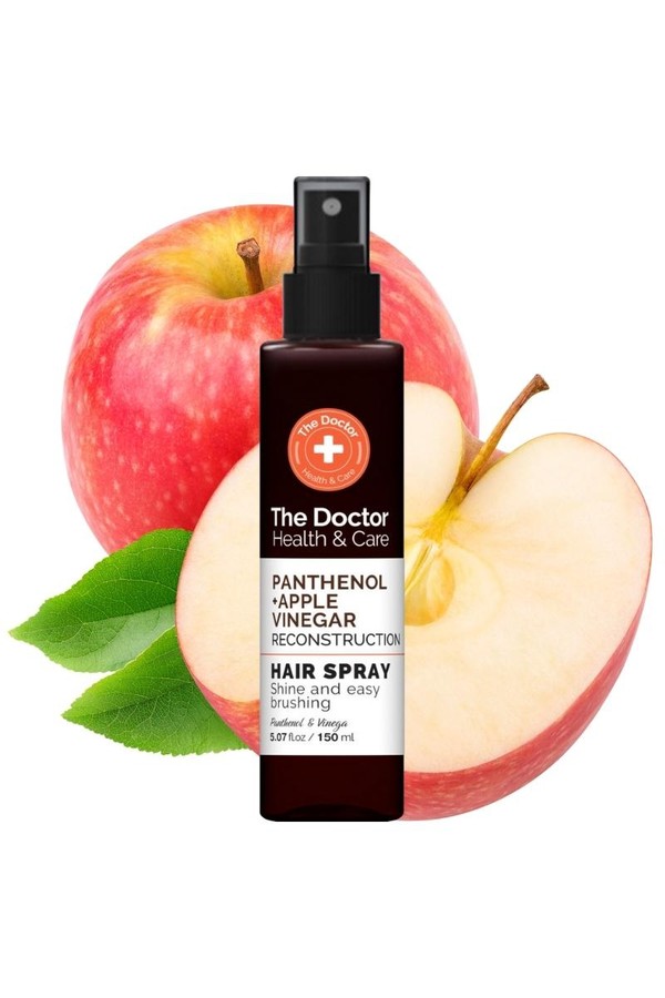 Health & Care Ocet Jabłkowy + Pantenol Spray do włosów Rekonstruujący