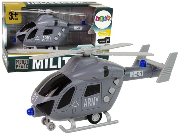 Helikopter wojskowy szary
