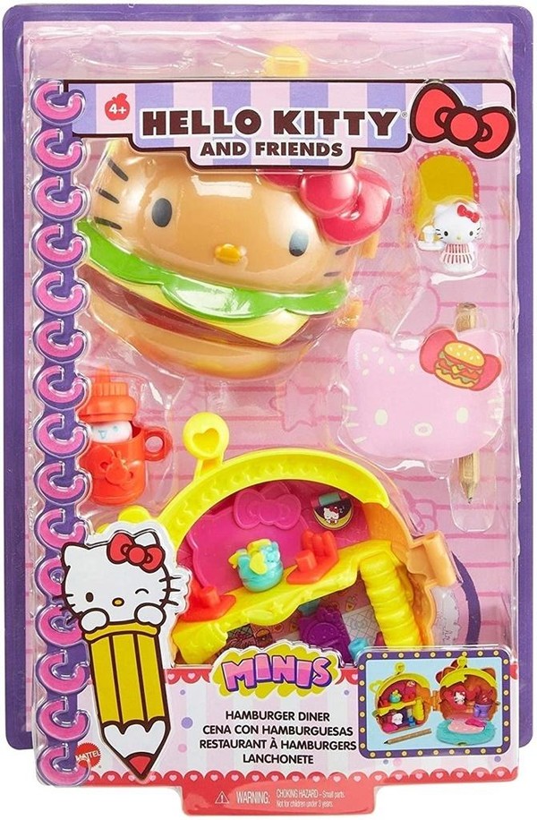 Hello Kitty Miniprzygoda Hamburger zestaw