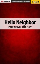 Hello Neighbor - poradnik do gry - epub, pdf