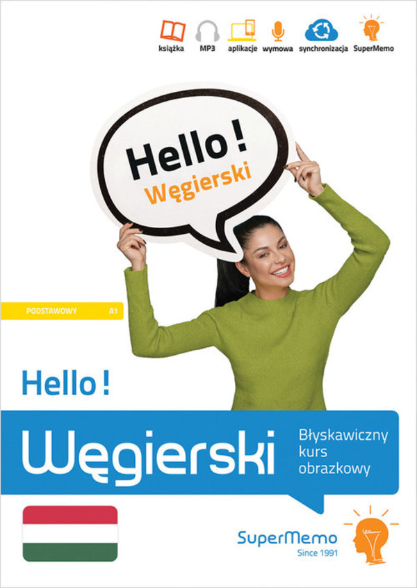 Hello! Węgierski Błyskawiczny kurs obrazkowy poziom podstawowy A1
