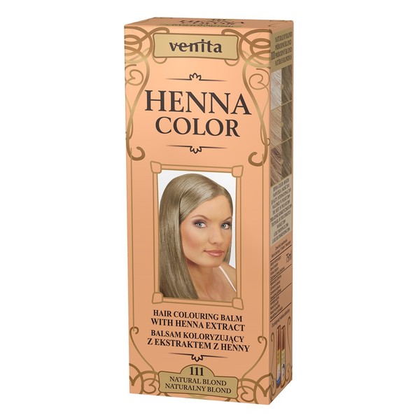 Henna Color 111 Natural Blond Balsam koloryzujący z ekstraktem z henny