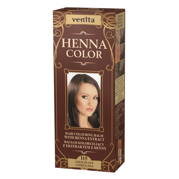 Henna Color 115 Czekolada Balsam koloryzujący z ekstraktem z henny
