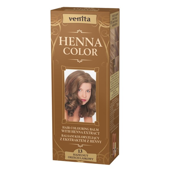 Henna Color 13 Orzech Laskowy Balsam koloryzujący z ekstraktem z henny
