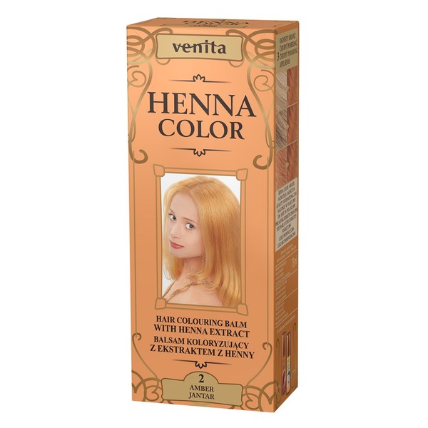Henna Color 2 Jantar Balsam koloryzujący z ekstraktem z henny