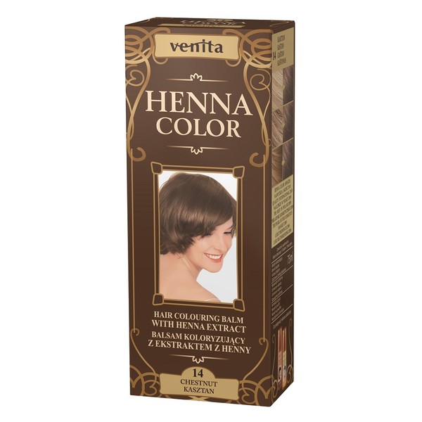 Henna Color 4 Kasztan Balsam koloryzujący z ekstraktem z henny