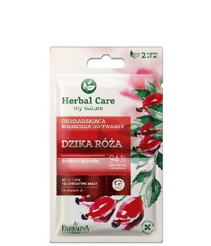 Herbal Care Dzika Róża Maseczka odmładzająca - saszetka