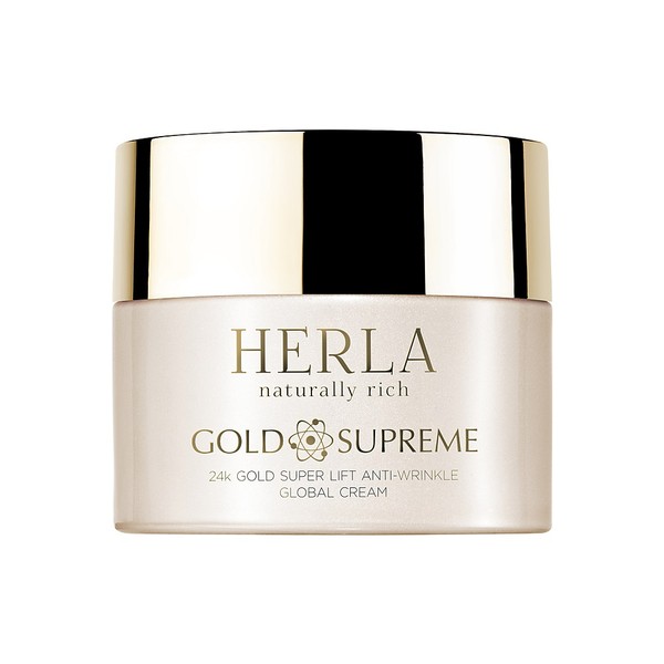 Rich Naturally 24K Gold Super Lift Anti-Wrinkle Global Cream Liftingujący krem przeciwzmarszczkowy