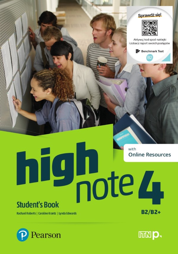 High Note 4 Podręcznik + eBook + kod Benchmark B2/B2 (kod wklejony)