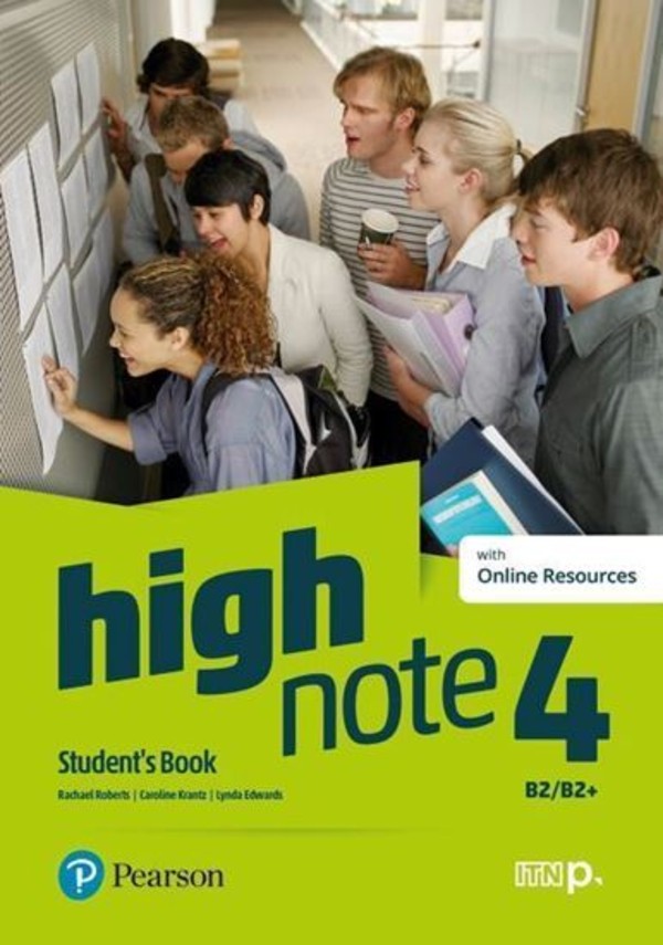 High Note 4. Student`s Book Podręcznik + kod Digital Resources + eBook B2/B2+ po podstawówce, 4-letnie liceum i 5-letnie technikum