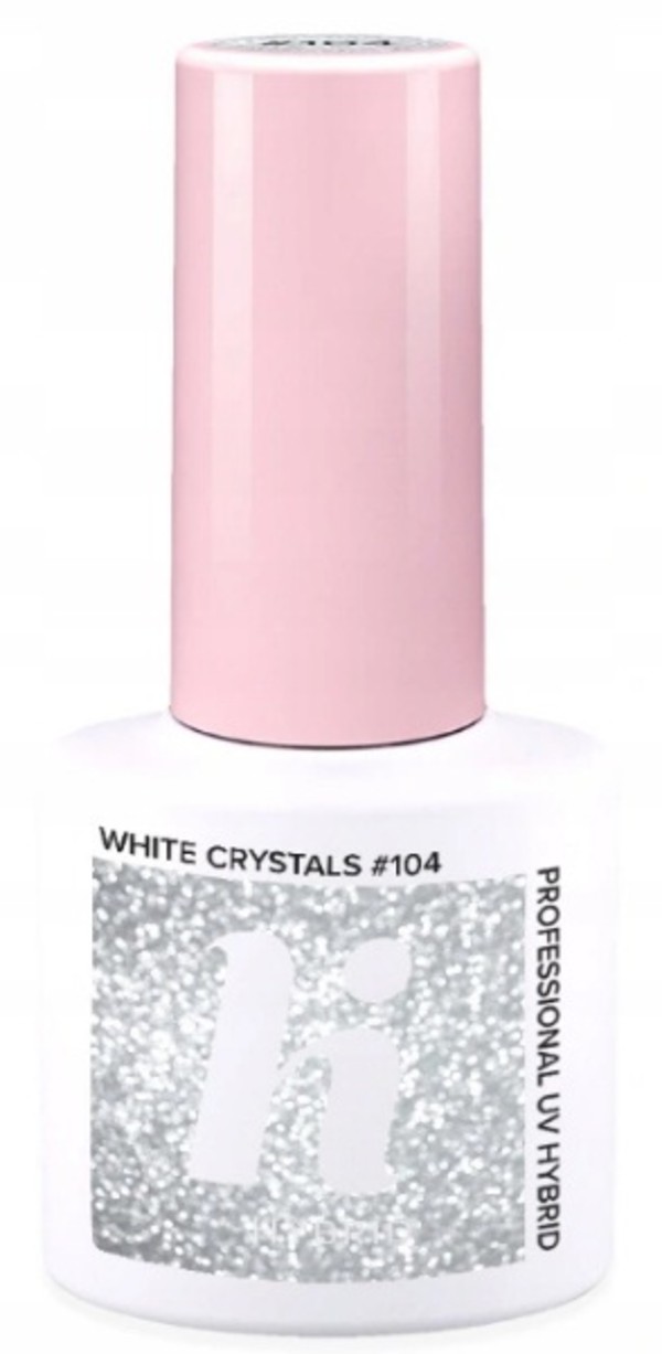 White Crystals 104 Lakier hybrydowy