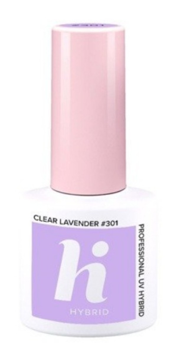 Clear Lavender 301 Lakier hybrydowy