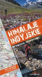 Himalaje indyjskie Mapa trekkingów 1:350 000