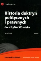 Historia doktryn politycznych i prawnych do schyłku XX wieku