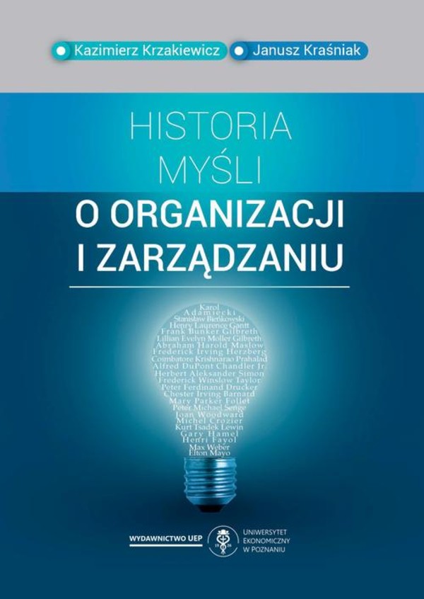 Historia myśli o organizacji i zarządzaniu - epub, pdf