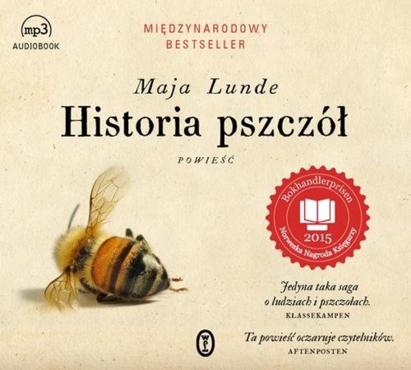Historia pszczół Audiobook CD Audio