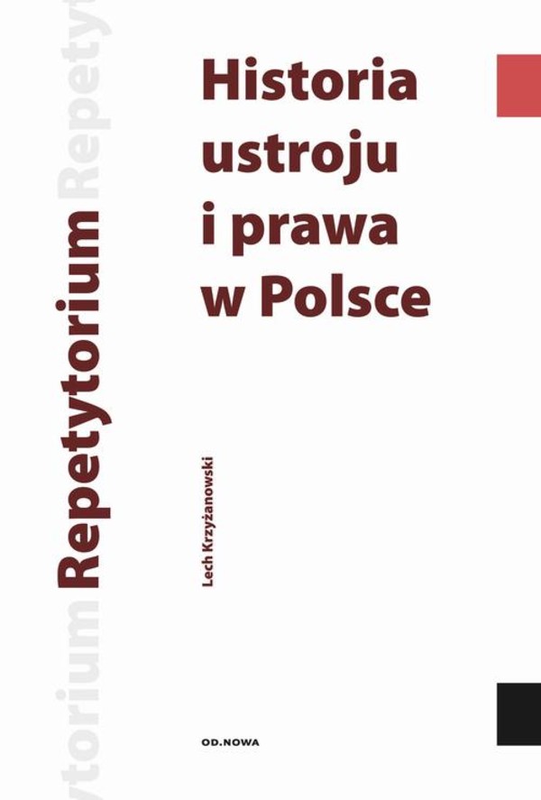 Historia ustroju i prawa w Polsce - pdf