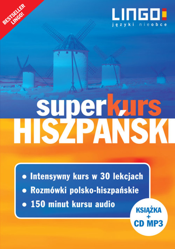 Superkurs Hiszpański Nowy kurs z rozmówkami + CD MP3